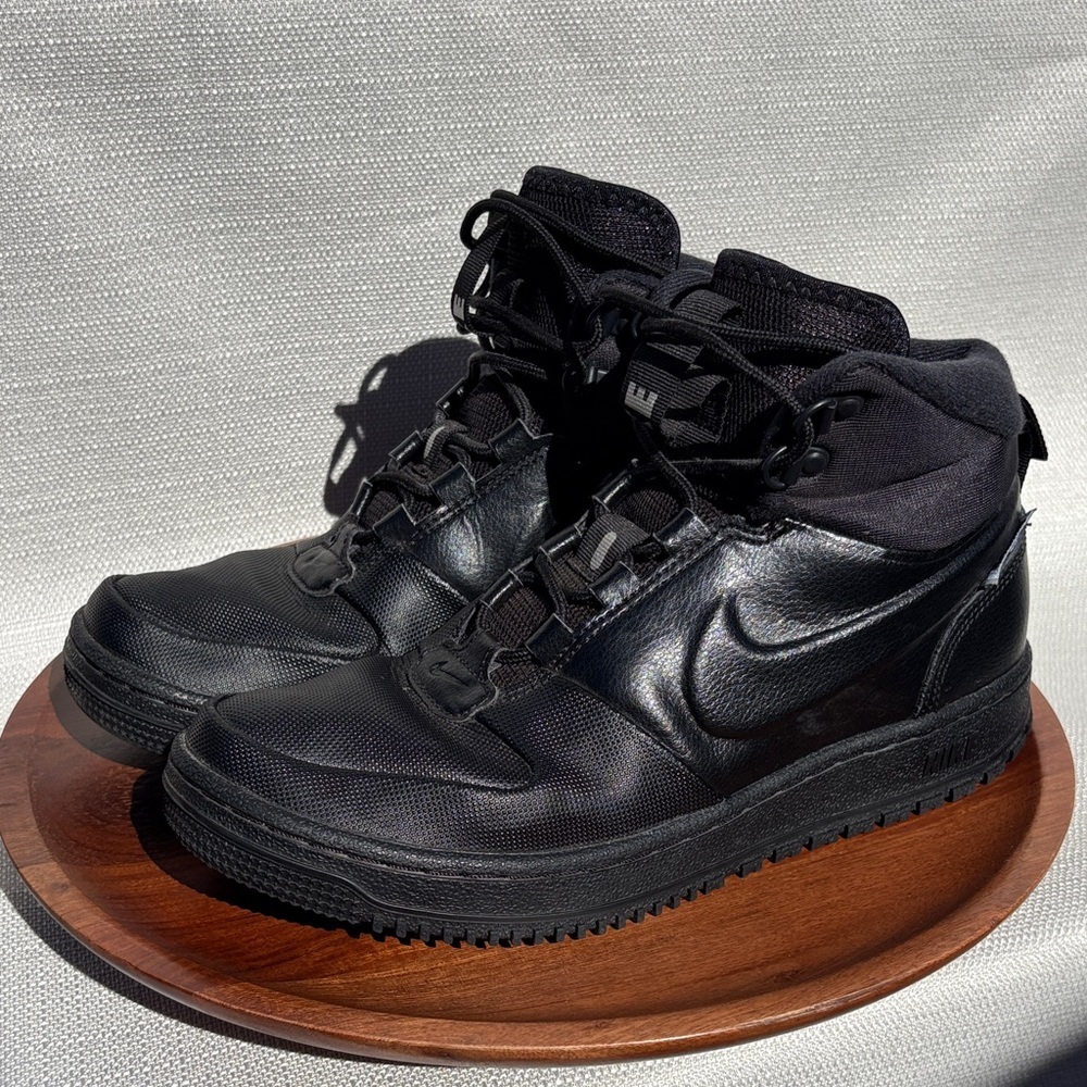 Nike Men's Path WNTR Sneaker Boots Black Mid-Top Sz 8